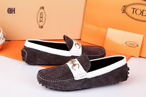 Tods Soft Leather Men Shoes--006